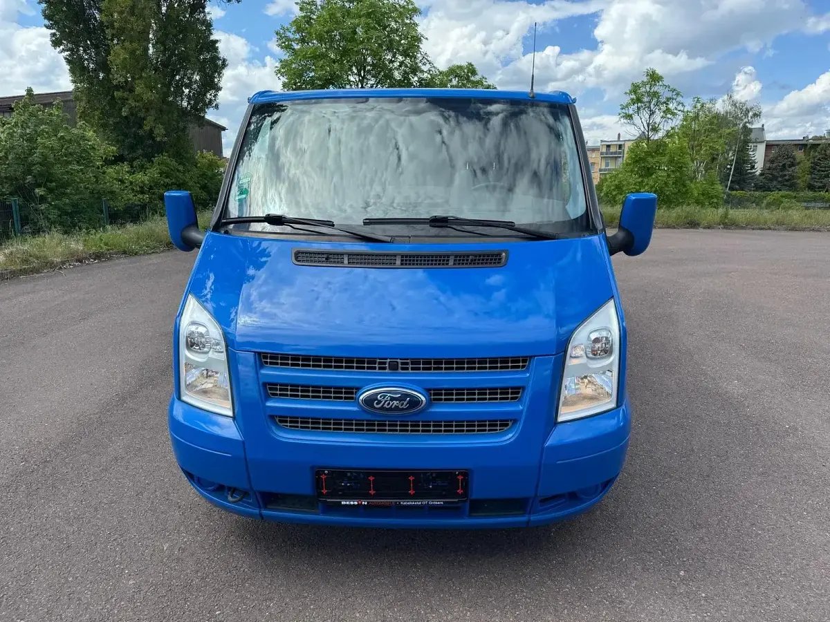 Gebraucht Ford Transit 100 PS (73 kW) 2012 Blau Van / Kleinbus