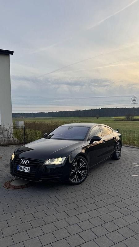 Schwarz Gebraucht 2012 Audi A7 S-Line Limousine | 14.490 € (Fairer Preis) - Bild 1/4