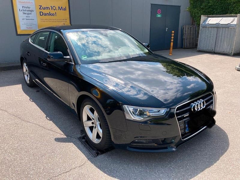 Schwarz Gebraucht 2015 Audi A5 Sportback Sport Limousine | 14.900 € (Guter Preis) - Bild 1/4