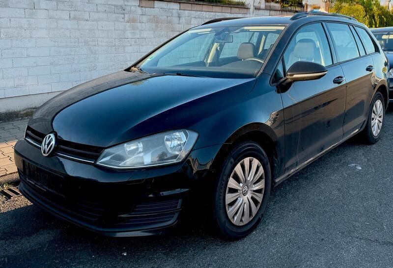 Schwarz Gebraucht 2014 VW Golf VII Kombi | 4.100 € (Superpreis) - Bild 1/4