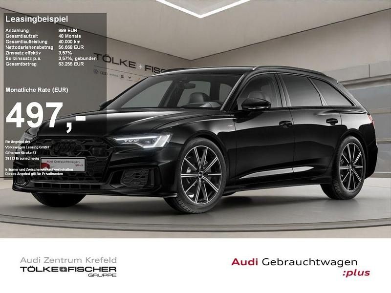 Gebraucht Audi A6 S-Line 245 PS (180 kW) 2025 Mythosschwarz metallic Kombi