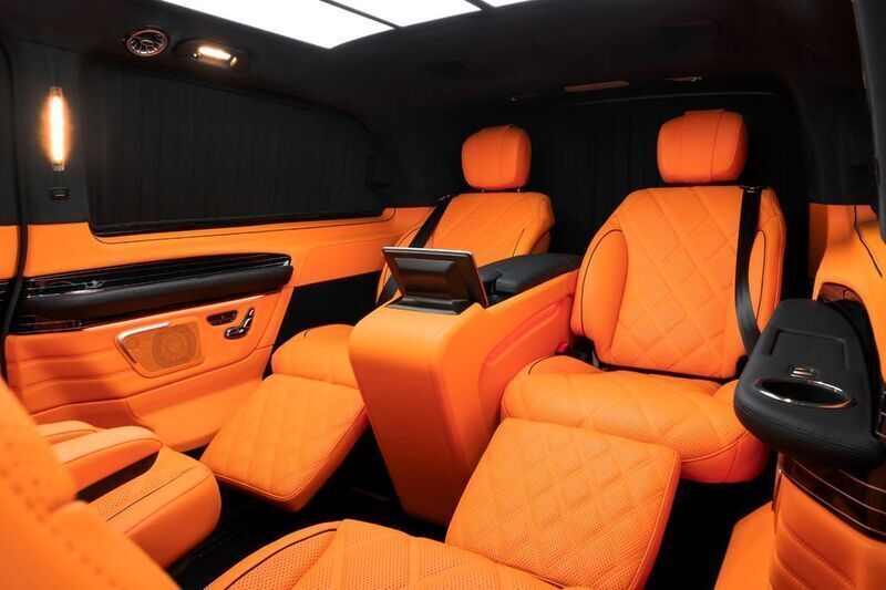 Neu Mercedes V300 237 PS (174 kW) 2025 Schwarz Van / Kleinbus