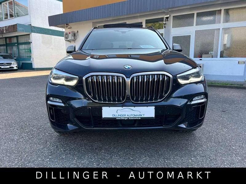 Carbonschwarz metallic Gebraucht 2019 BMW X5 M SUV | 38.690 € (Fairer Preis) - Bild 1/4