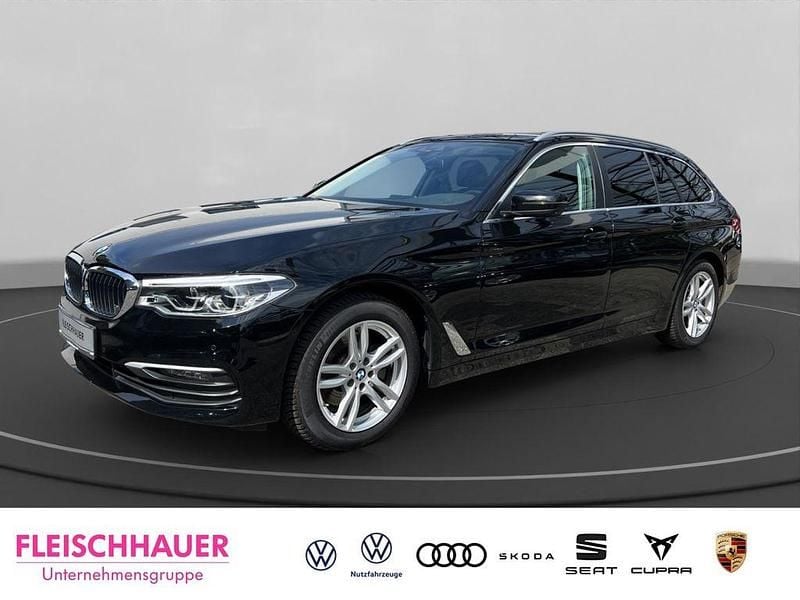 Schwarz Gebraucht 2000 BMW 520 Performance Kombi | 22.970 € - Bild 1/4