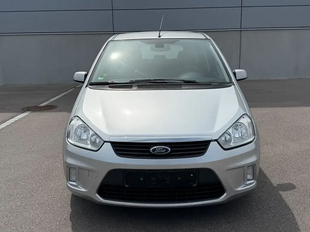 Gebraucht Ford C-MAX Style 101 PS (74 kW) 2008 Silber Van / Kleinbus