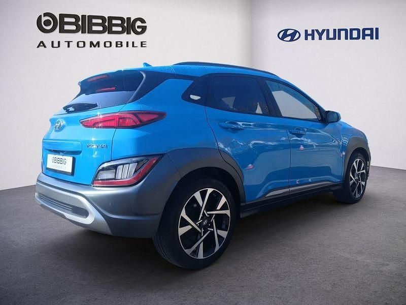 Gebraucht Hyundai Kona Prime 199 PS (146 kW) 2023 Blau SUV
