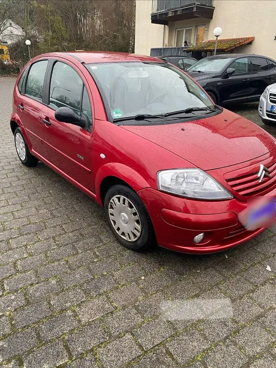 Gebraucht Citroën C3 Tonic 75 PS (55 kW) 2004 Rot Limousine