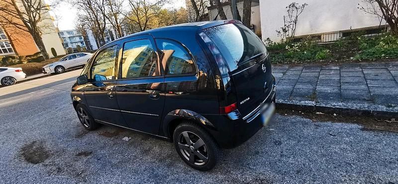 Second-hand Opel Meriva 75 CP (55 kW) 2007 Negru Monovolum