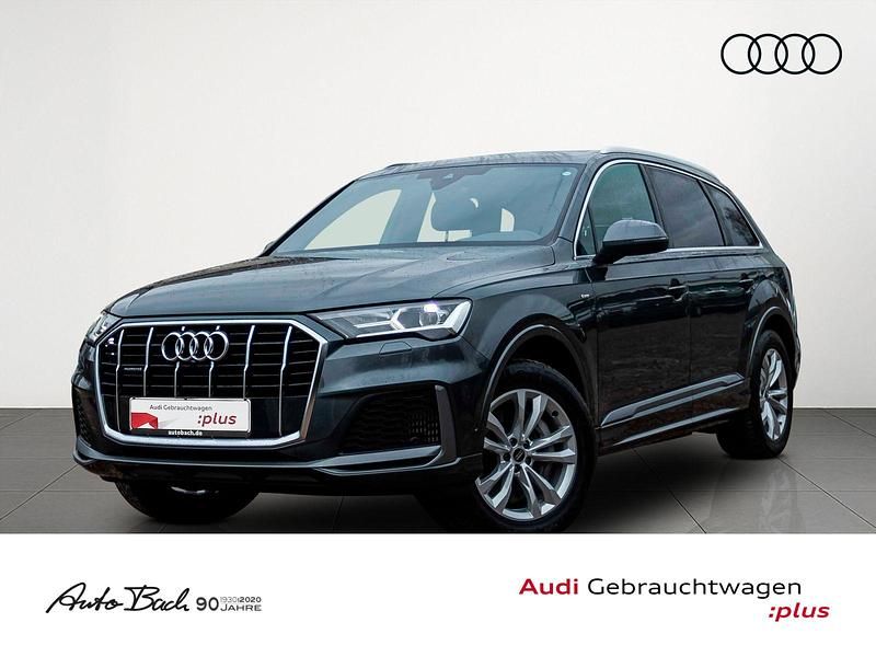 Daytonagrau perleffekt Gebraucht 2021 Audi Q7 Comfort SUV | 54.870 € (Fairer Preis) - Bild 1/4