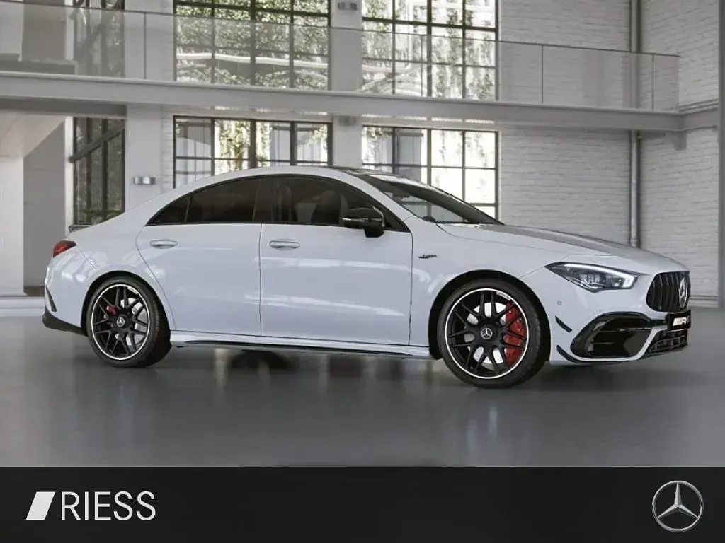 Gebraucht Mercedes CLA45 AMG AMG 422 PS (310 kW) 2023 Polarweiß uni Coupé