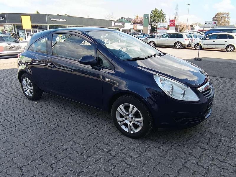 Gebraucht Opel Corsa Edition 60 PS (44 kW) 2008 Blau Kleinwagen