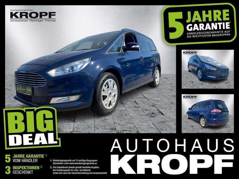 Blau Gebraucht 2019 Ford Galaxy Trend Van / Kleinbus | 26.490 € - Bild 1/4