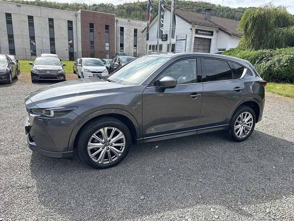 Gebraucht Mazda CX-5 Takumi-Line 194 PS (142 kW) 2023 Machine grey SUV