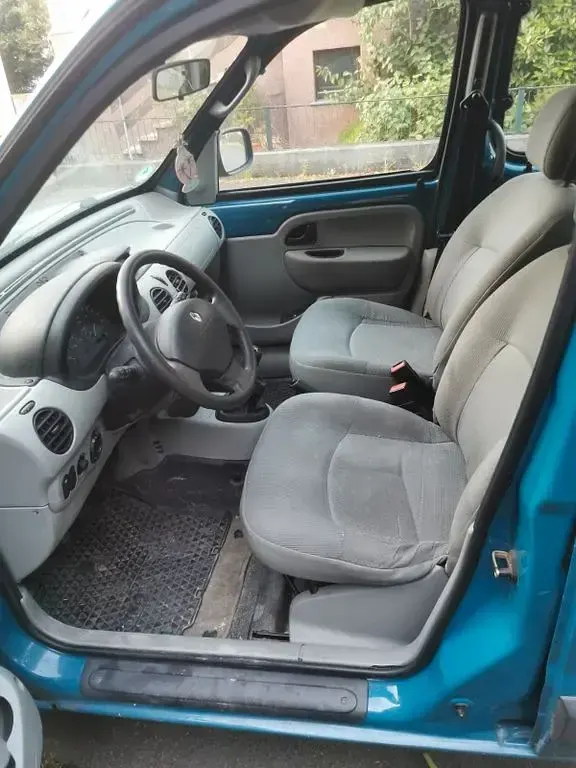 Gebraucht Renault Kangoo Authentique 58 PS (42 kW) 2002 Blau Van / Kleinbus