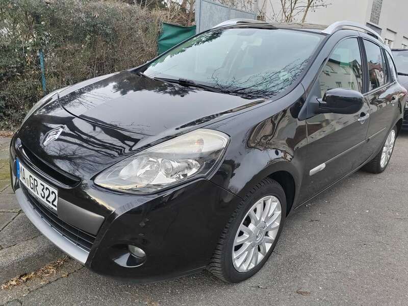 Schwarz Gebraucht 2009 Renault Clio GrandTour Exception Kombi | 4.800 € (Etwas zu teuer) - Bild 1/4
