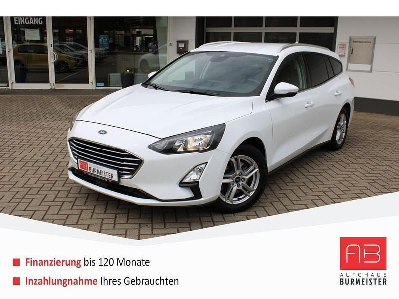 Weiß Gebraucht 2019 Ford Focus Cool & Connect Kombi | 15.990 € (Teuer) - Bild 1/4