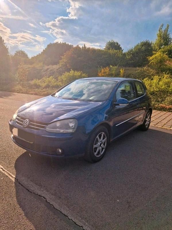 Blau Gebraucht 2008 VW Golf V Kleinwagen | 850 € (Superpreis) - Bild 1/4
