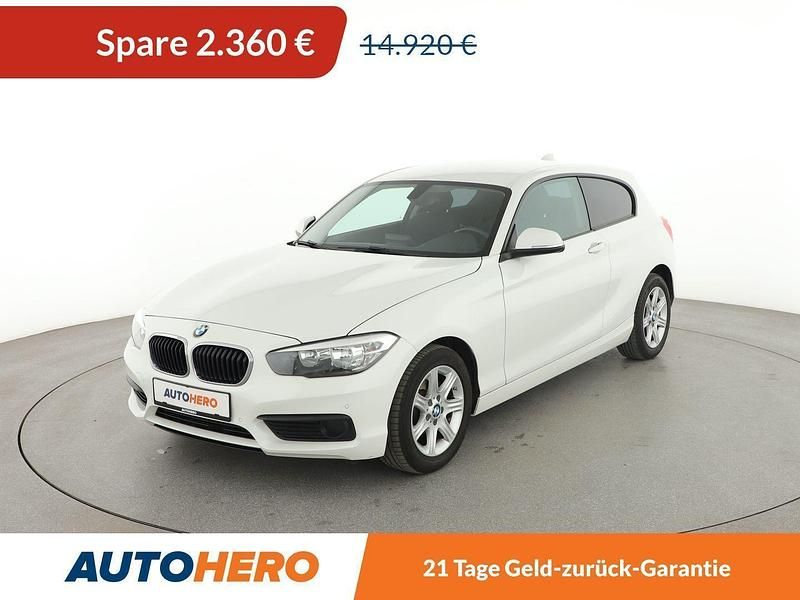 Weiß Gebraucht 2018 BMW 118 Kleinwagen | 12.560 € (Superpreis) - Bild 1/3