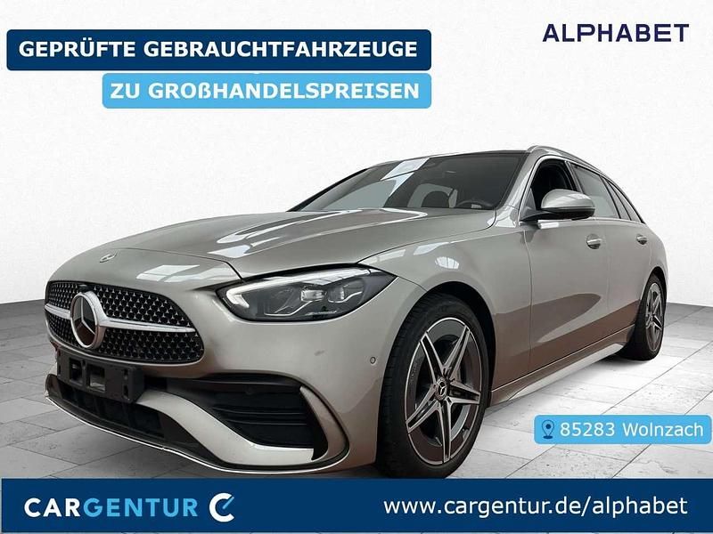 Silber Gebraucht 2024 Mercedes C300 AMG line Limousine | 43.690 € (Guter Preis) - Bild 1/2