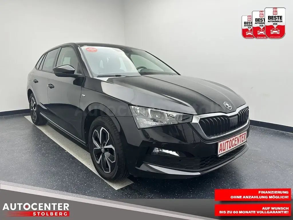 Gebraucht Skoda Scala Drive 116 PS (85 kW) 2020 Schwarz Kleinwagen