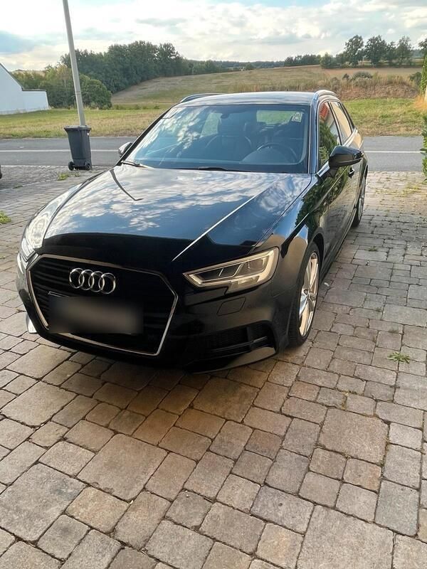 Schwarz Gebraucht 2016 Audi A3 S-Line Kleinwagen | 18.000 € (Fairer Preis) - Bild 1/4
