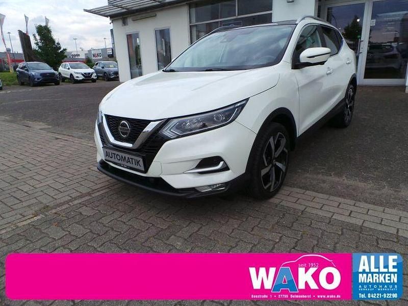 Brilliant white (m) Gebraucht 2021 Nissan Qashqai Akari SUV | 21.790 € (Etwas zu teuer) - Bild 1/4