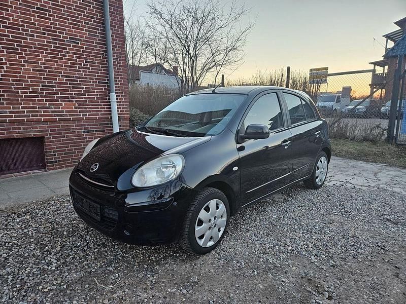 Gebraucht Nissan Micra Acenta 80 PS (58 kW) 2011 Schwarz Kleinwagen
