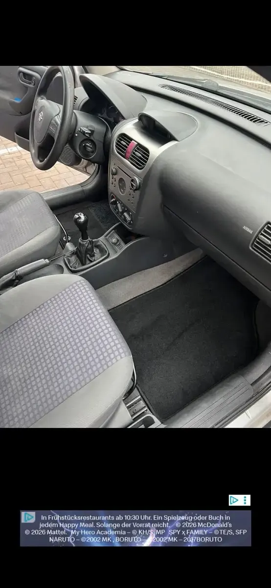 Gebraucht Opel Corsa 58 PS (42 kW) 2002 Silber Kleinwagen