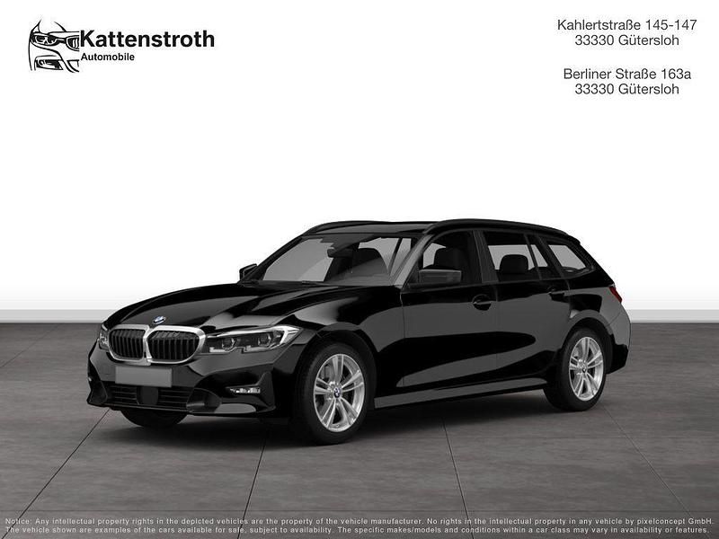 Gebraucht BMW 320 Advantage 190 PS (139 kW) 2022 Schwarz Kombi