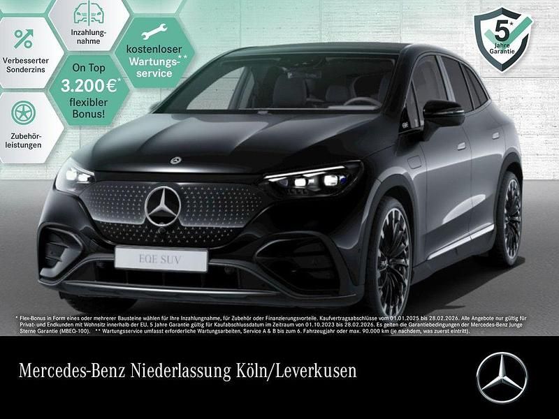 Schwarz Gebraucht 2024 Mercedes EQE350 SUV Premium SUV | 71.490 € - Bild 1/3