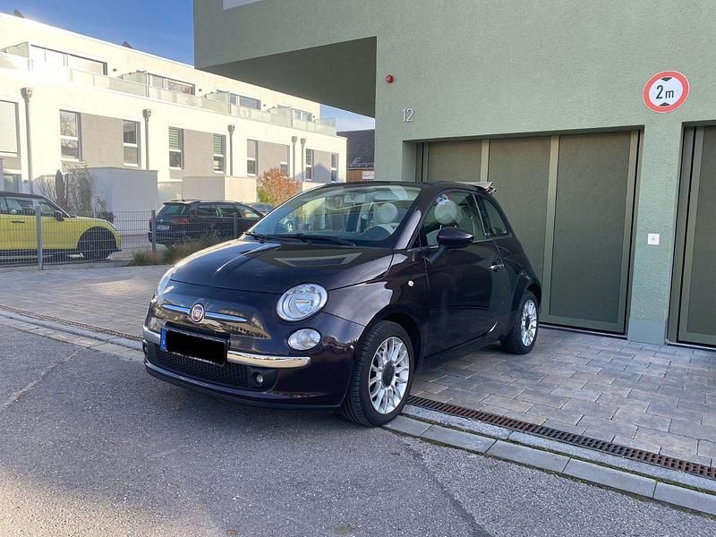 Violet Gebraucht 2013 Fiat 500C Cabrio | 4.800 € (Superpreis) - Bild 1/4
