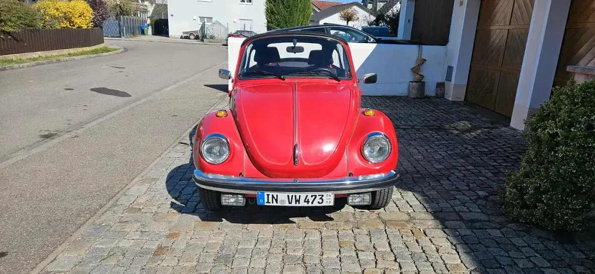 Gebraucht VW Käfer S 50 PS (36 kW) 1973 Rot Cabrio