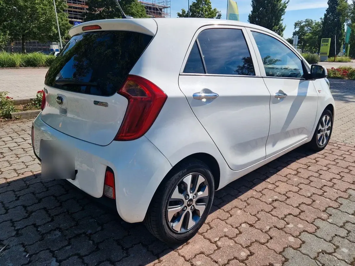Gebraucht Kia Picanto 86 PS (63 kW) 2016 Weiß Kleinwagen