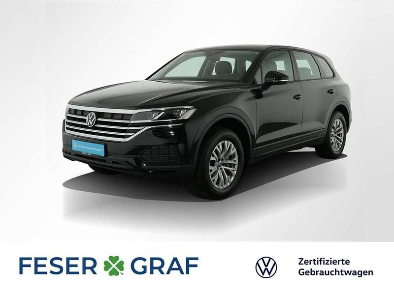 Grenadillschwarz metallic Gebraucht 2024 VW Touareg Basis SUV | 53.940 € - Bild 1/2