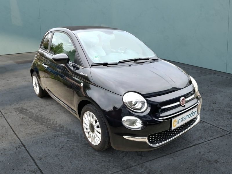Schwarz Gebraucht 2021 Fiat 500C Dolcevita Cabrio | 13.990 € (Fairer Preis) - Bild 1/3