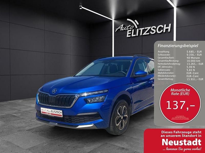 Blau Gebraucht 2020 Skoda Kamiq Drive SUV | 18.950 € (Fairer Preis) - Bild 1/4