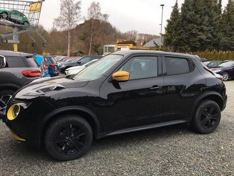 Gebraucht Nissan Juke Acenta 110 PS (80 kW) 2015 Schwarz SUV