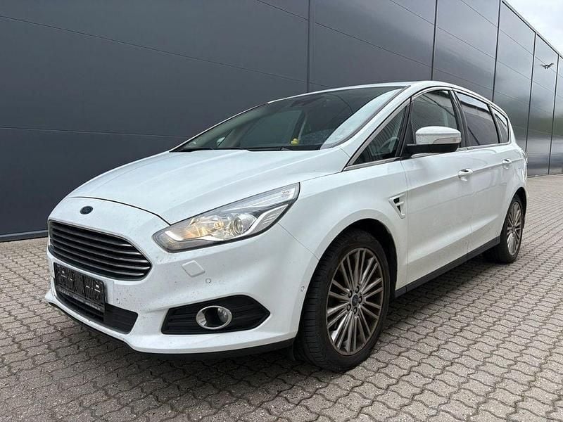 Gebraucht Ford S-MAX S 179 PS (131 kW) 2017 Weiß Van / Kleinbus