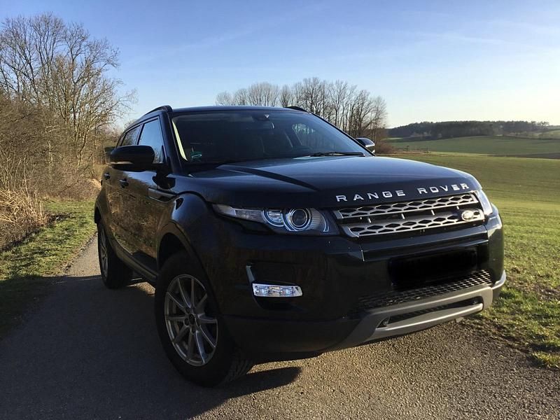 Schwarz Gebraucht 2013 Land Rover Range Rover evoque SUV | 12.850 € (Fairer Preis) - Bild 1/4