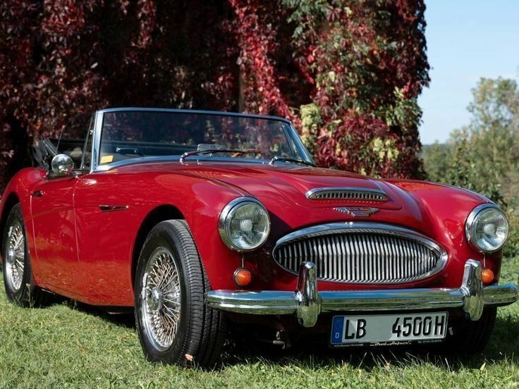 Rot Gebraucht 1963 Austin Healey 3000 MK II Cabrio | 50.500 € - Bild 1/4