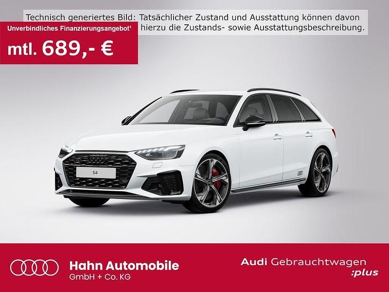 Gletscherweiß metallic Gebraucht 2024 Audi S4 Ambiente Kombi | 59.930 € (Etwas zu teuer) - Bild 1/3