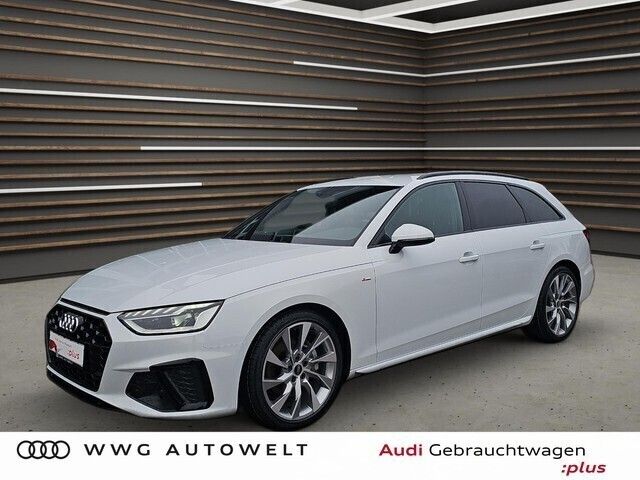 Gletscherweiß metallic Gebraucht 2020 Audi A4 S-Line Kombi | 29.980 € (Guter Preis) - Bild 1/4