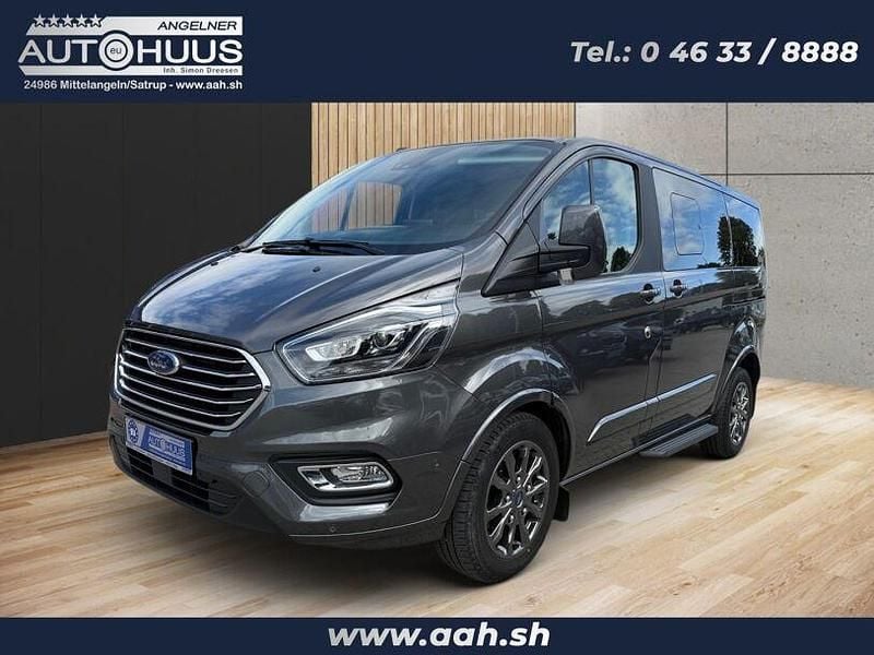 Grau Gebraucht 2022 Ford Tourneo Custom Titanium Van / Kleinbus | 36.990 € (Superpreis) - Bild 1/4