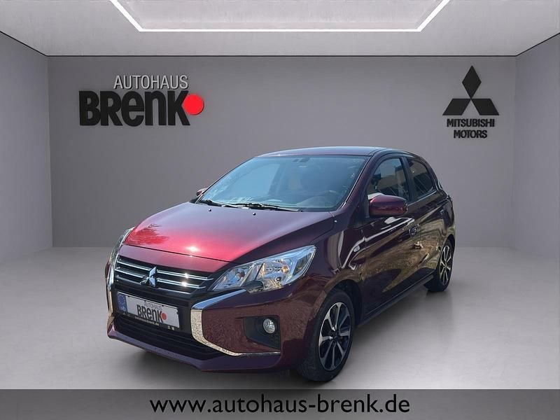 Bordeauxrot Gebraucht 2022 Mitsubishi Space Star Select+ Limousine | 12.490 € (Fairer Preis) - Bild 1/3