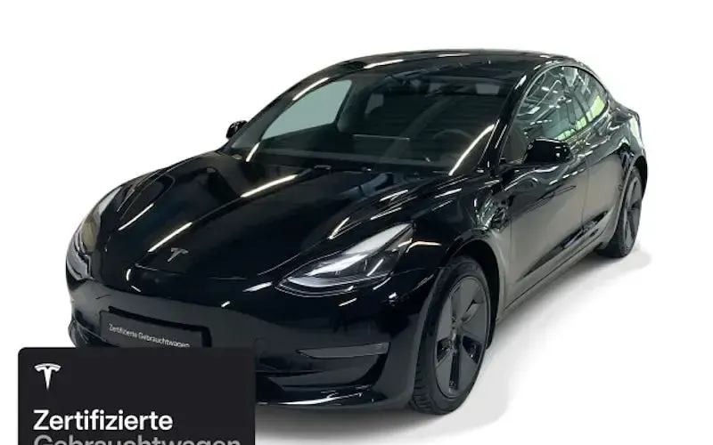 Brugt Tesla Model 3 Long Range RWD 208 kW (283 HK) 2023 Sort Sedan