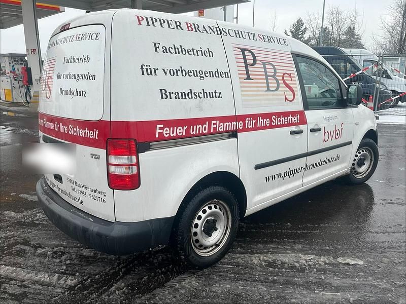 Gebraucht VW Caddy 90 PS (66 kW) 2012 Weiß Van / Kleinbus