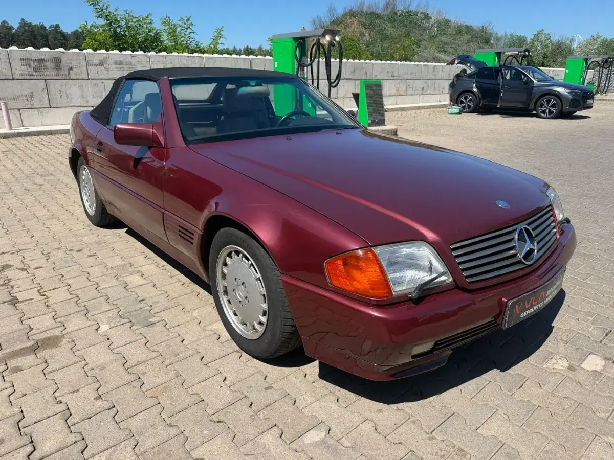 Gebraucht Mercedes SL500 326 PS (239 kW) 1992 Rot Cabrio
