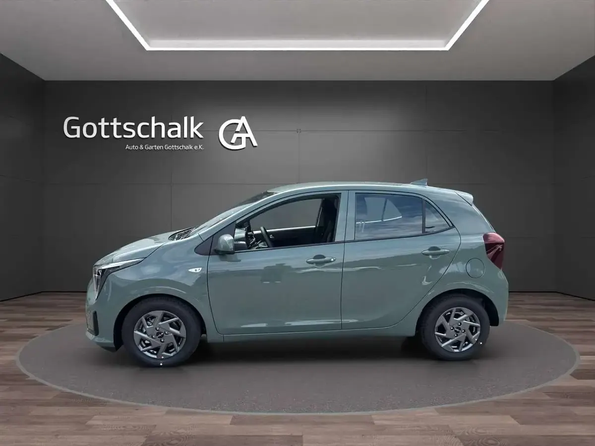 Neu Kia Picanto Vision 68 PS (50 kW) 2026 Adventure grün metallic Kleinwagen