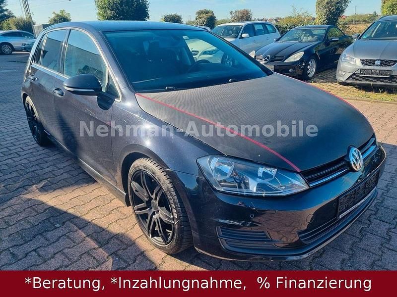 Schwarz Gebraucht 2013 VW Golf VII Comfortline Limousine | 7.490 € (Guter Preis) - Bild 1/4