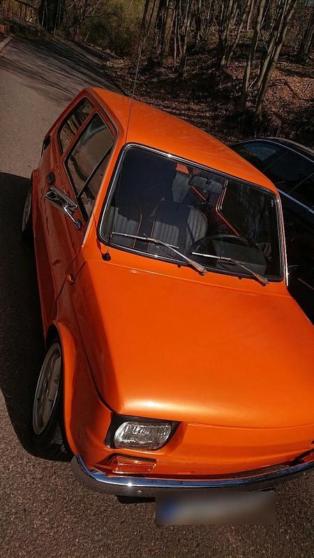Gebraucht Fiat 126 23 PS (16 kW) 1990 Orange Kleinwagen